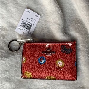 Coach keychain wallet